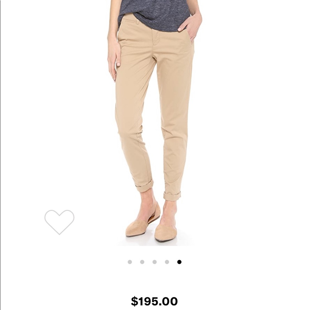 Vince boyfriend khaki pants